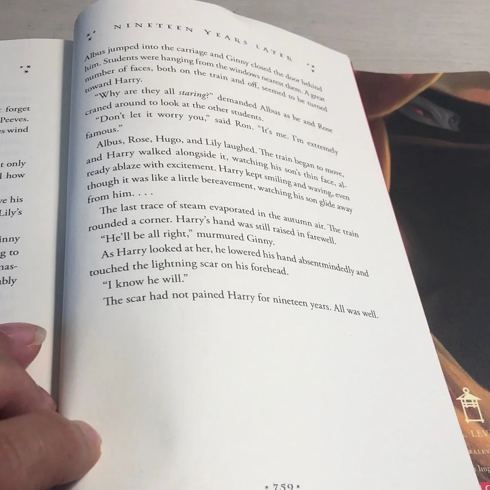 Harry Potter and The Deathly Hallows First US Edition, RARE ERROR PG 759 ...